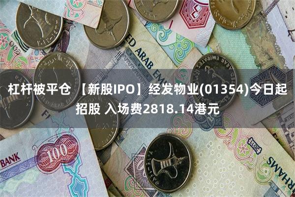 杠杆被平仓 【新股IPO】经发物业(01354)今日起招股 入场费2818.14港元